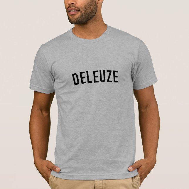 Gilles Deleuze Tee (Framsida)