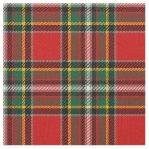 Gillespie Tartan Skriv ut Tyg