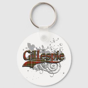 Gillespie TartanGrunge Nyckelring