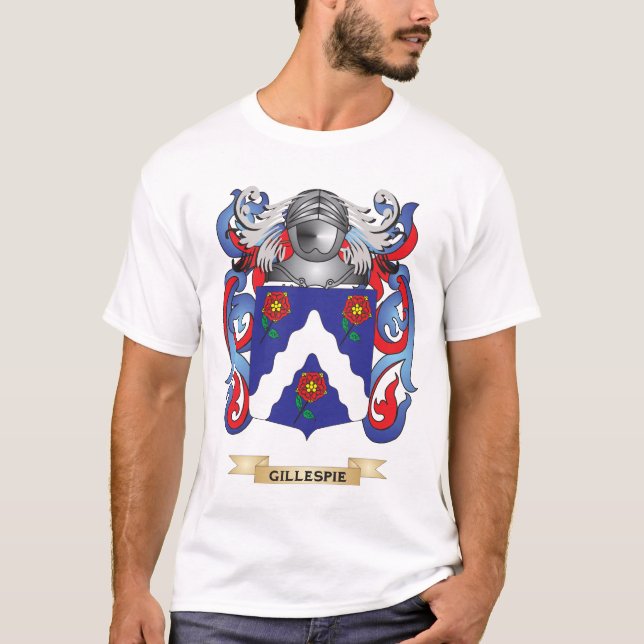 Gillespie vapensköld (familjvapenskölden) t-shirt (Framsida)