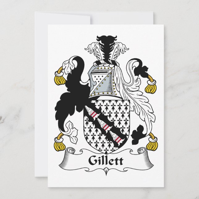 Gillett Family Crest (Framsida)