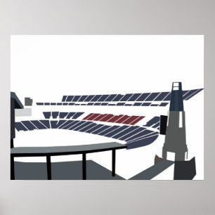 Gillette stadion poster
