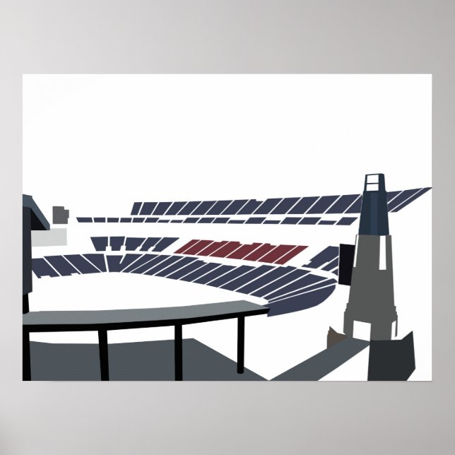 Gillette stadion poster (Framsidan)