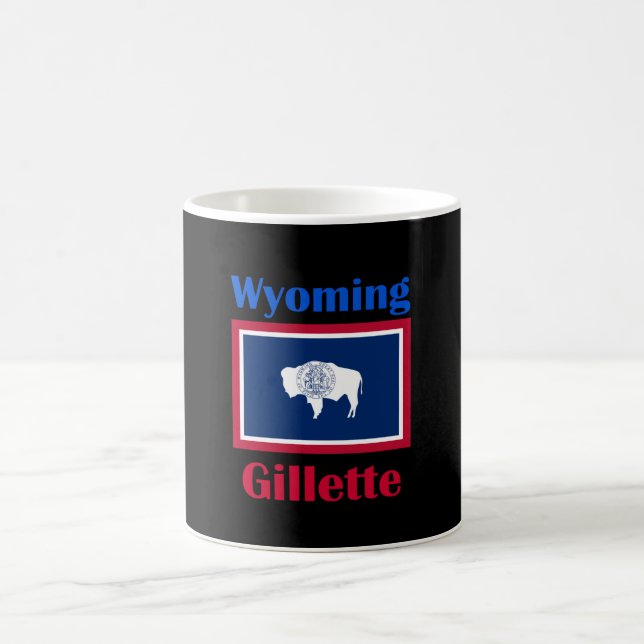 Gillette Wyoming Kaffemugg (Center)