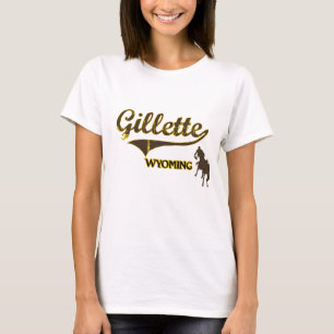 Gillette Wyoming stadsklassiker Tee