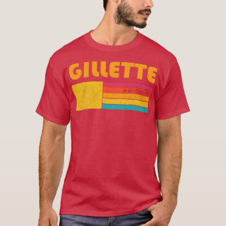 Gillette Wyoming Vintage Distress Souvenir T Shirt