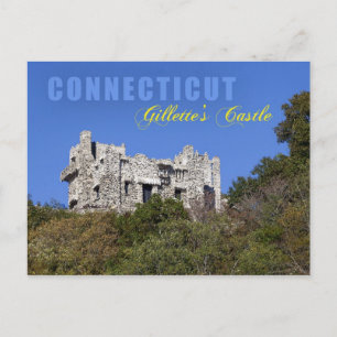 Gillette's Castle, Connecticut Vykort