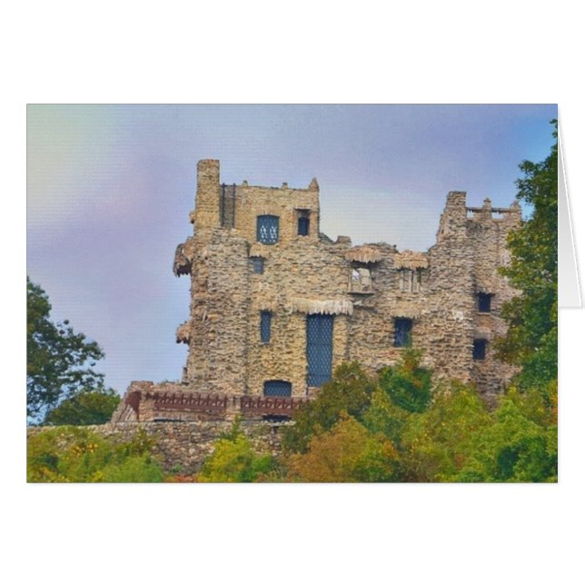 Gillette's Castle OBS Kort (Framsidan Horizontal)