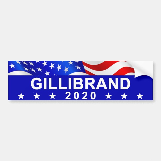 Gillibrand 2020 bildekal (Framsidan)