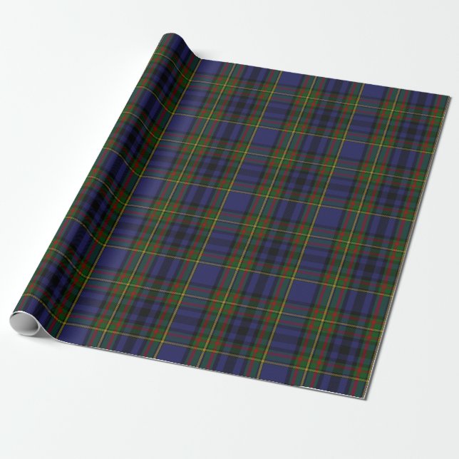 Gillies Tartan Presentpapper (Utrullad)