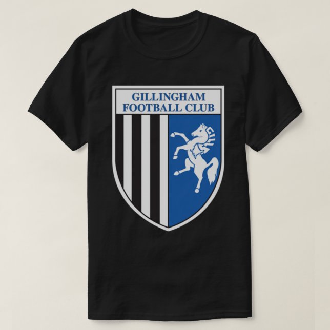 Gillingham FC logo - Stripes Classic T-Shirt (Design framsida)