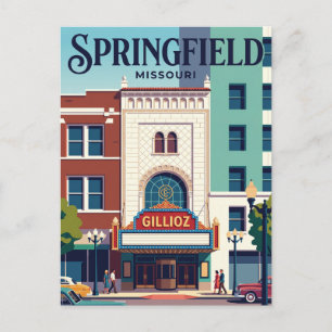 Gillioz Theatre USA Vykort