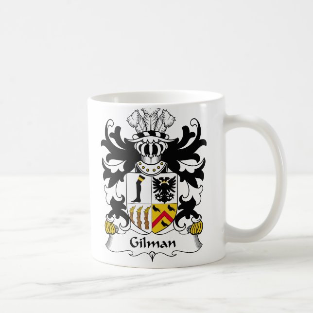 Gilman familjvapensköld kaffemugg (Höger)