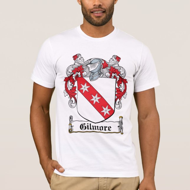 Gilmore familjvapensköld tee shirt (Framsida)