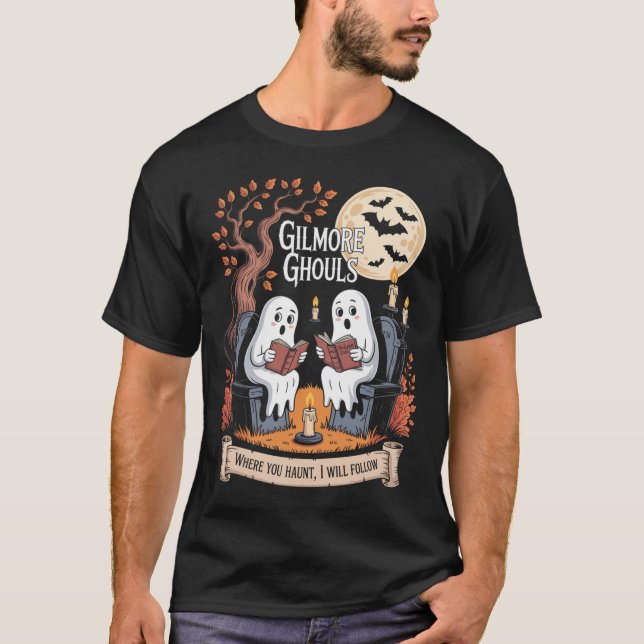 Gilmore Ghouls där du haunt1 T Shirt (Framsida)