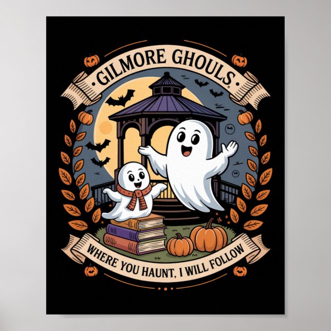 Gilmore Ghouls där du haunt2 Poster (Framsidan)