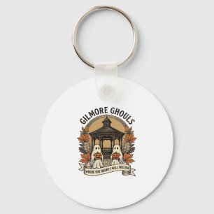 Gilmore Ghouls Vintage Halloween-spöke Nyckelring