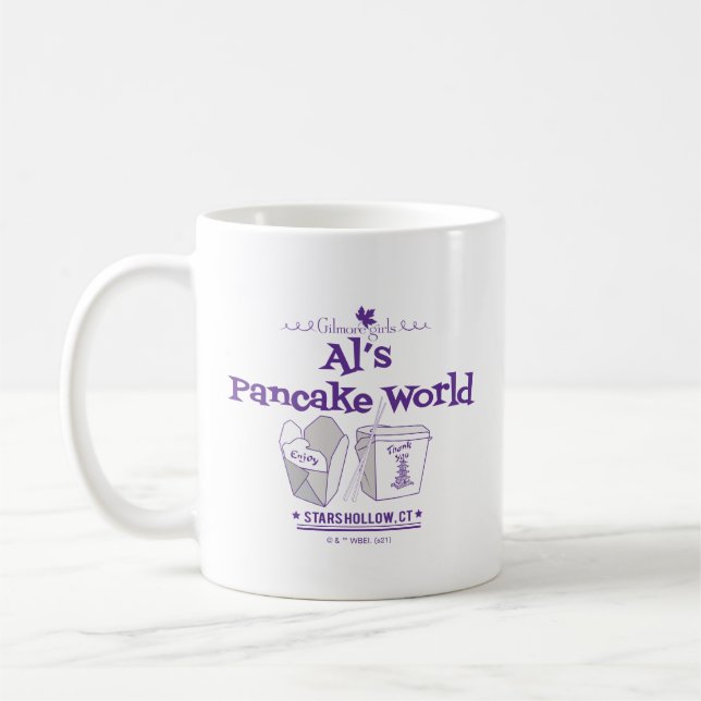 Gilmore Girls | Al's Pancake World Kaffemugg (Vänster)