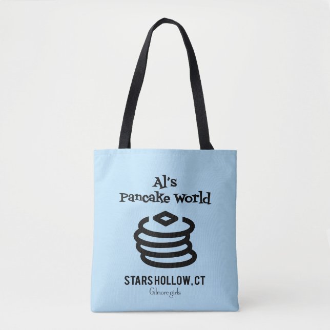 Gilmore Girls | Al's Pancake World Logotyp Tygkasse (Framsida)