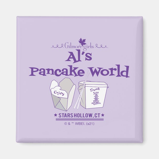 Gilmore Girls | Al's Pancake World Magnet (Framsidan)
