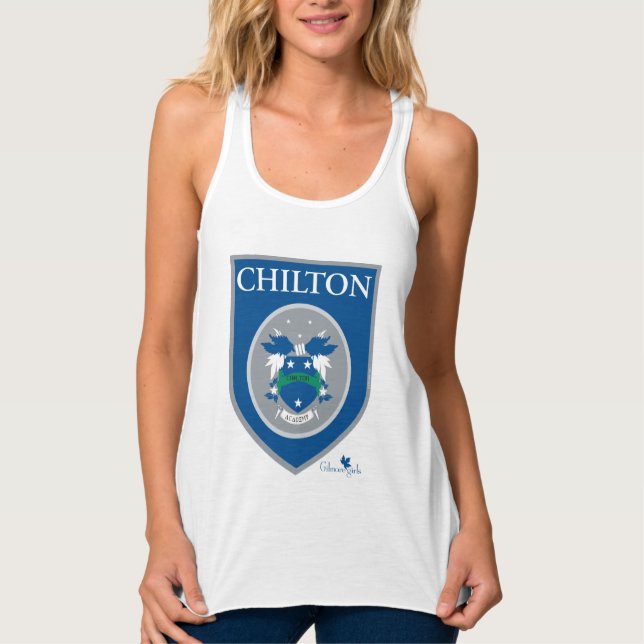 Gilmore Girls | Chilton Academy Badge Linne Med Racerback (Framsida)