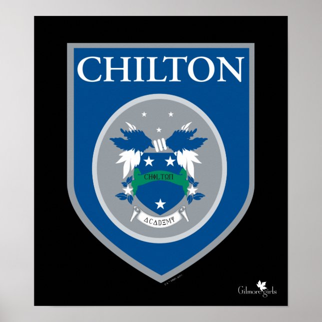 Gilmore Girls | Chilton Academy Badge Poster (Framsidan)