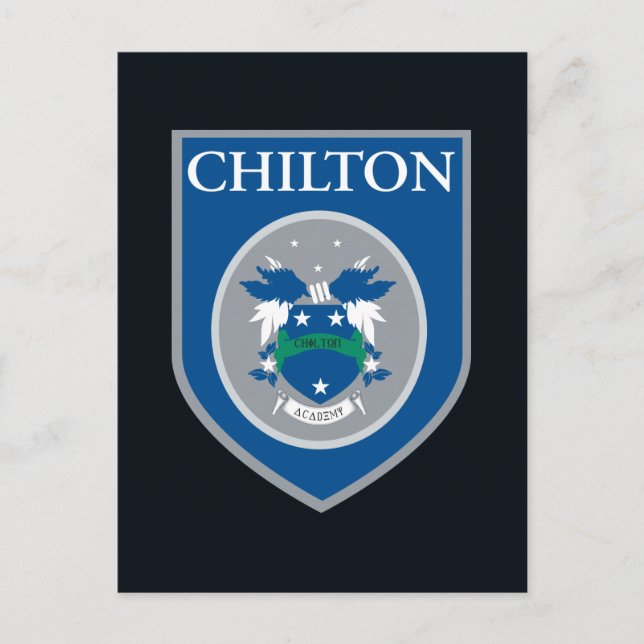 Gilmore Girls | Chilton Academy Badge Vykort (Framsida)