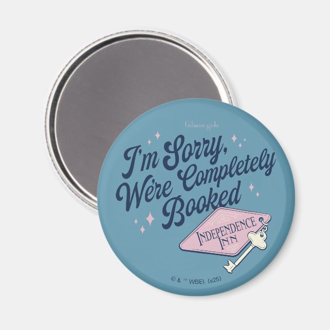 Gilmore Girls Completely Booked Design Magnet (Front/Back)
