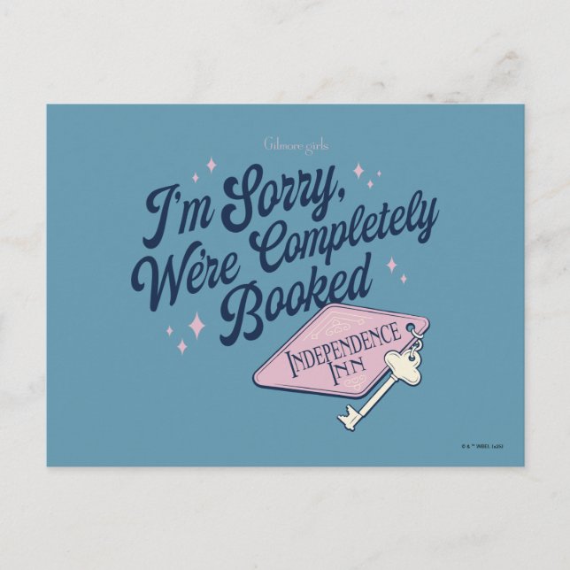 Gilmore Girls Completely Booked Design Vykort (Framsida)