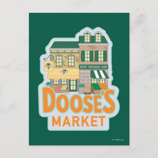 Gilmore Girls | Dooses Market Vykort (Framsida)