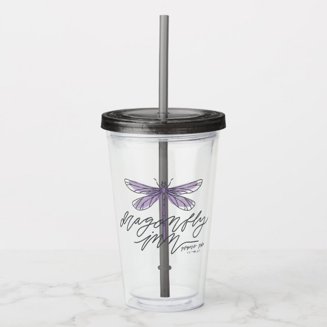 Gilmore Girls | Dragonfly i skript Take Away Mugg (Framsida)