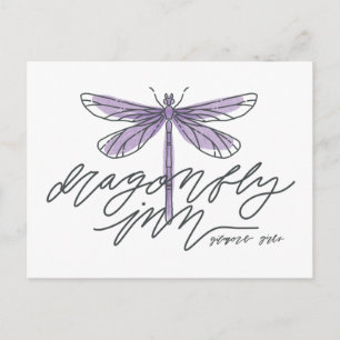 Gilmore Girls Dragonfly i skript Vykort