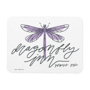 Gilmore Girls Dragonfly In Script Magnet