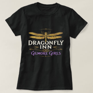 Gilmore Girls Dragonfly Inn Herr Naturlig Grafisk T Shirt