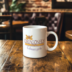 Gilmore Girls Dragonfly Inn Logotyp Kaffemugg
