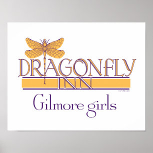 Gilmore Girls Dragonfly Inn Logotyp Poster