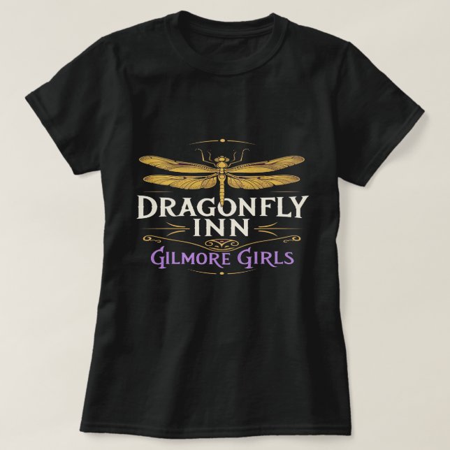 Gilmore Girls Dragonfly Inn Men's Natural Graphic  T Shirt (Design framsida)