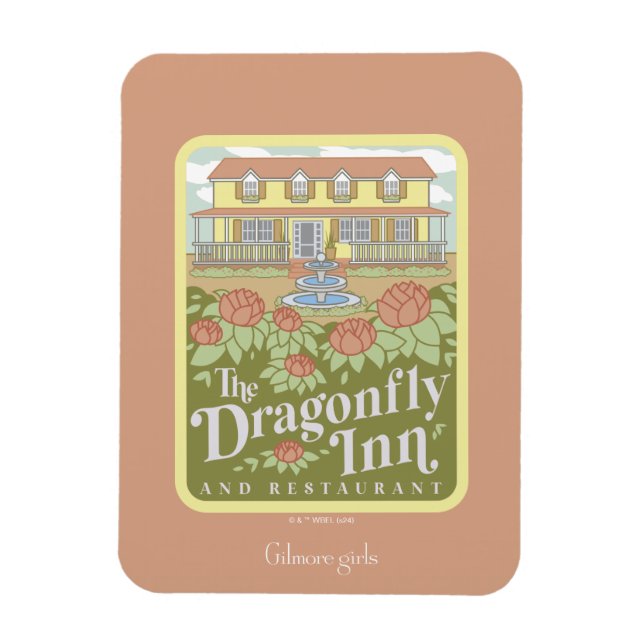 Gilmore Girls | Dragonfly Inn & Restaurant Magnet (Vertikal)
