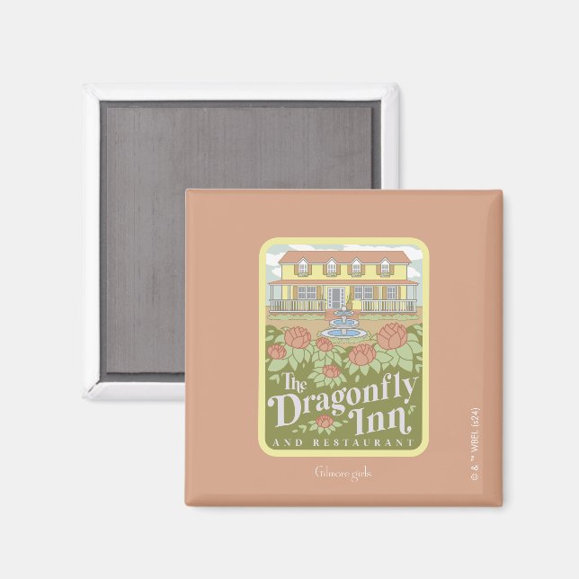 Gilmore Girls | Dragonfly Inn & Restaurant Magnet (Front/Back)