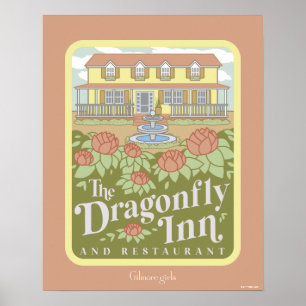 Gilmore Girls Dragonfly Inn & Restaurant Poster