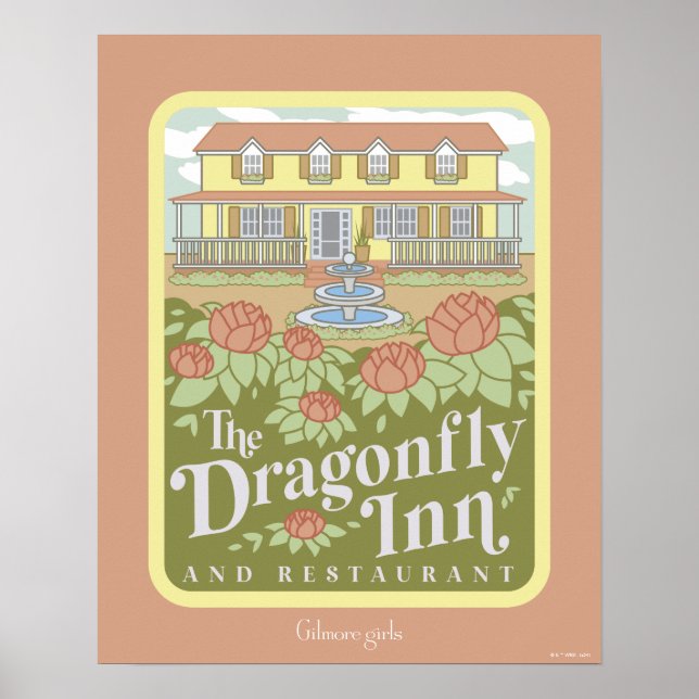 Gilmore Girls | Dragonfly Inn & Restaurant Poster (Framsidan)