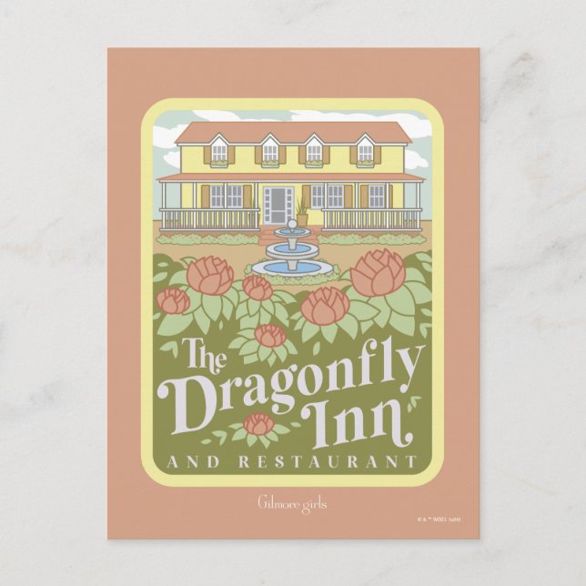 Gilmore Girls | Dragonfly Inn & Restaurant Vykort (Framsida)