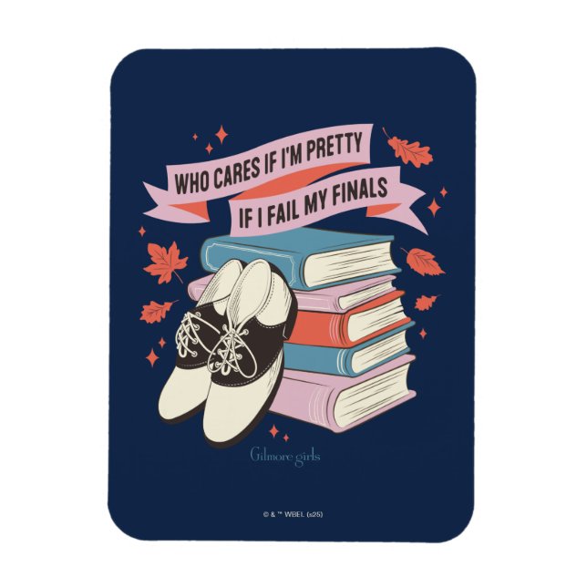 Gilmore Girls Finals Quote Design Magnet (Vertikal)