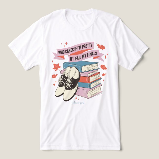 Gilmore Girls Finals Quote Design T Shirt (Design Framsida)