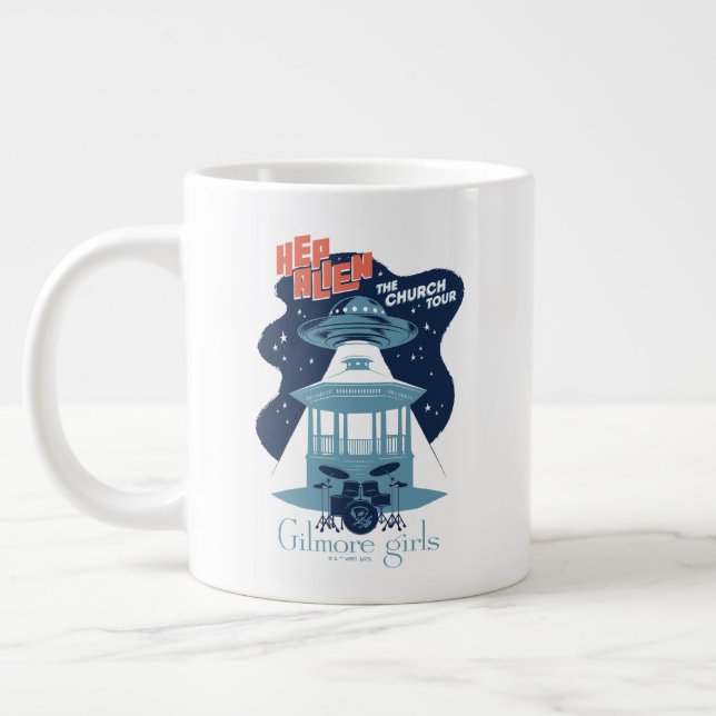 Gilmore Girls Hep Alien Church Tour Jumbo Mugg (Vänster)