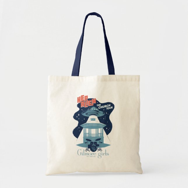 Gilmore Girls Hep Alien Church Tour Tygkasse (Framsidan)