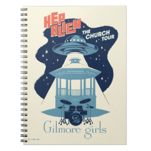Gilmore Girls Hep Alien Kyrkturné Anteckningsbok