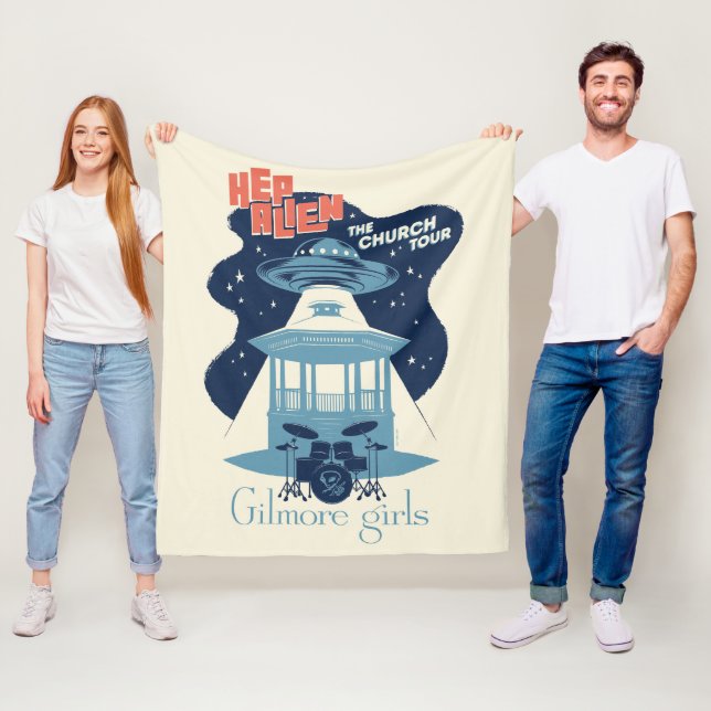 Gilmore Girls Hep Alien Kyrkturné Fleecefilt (På plats)