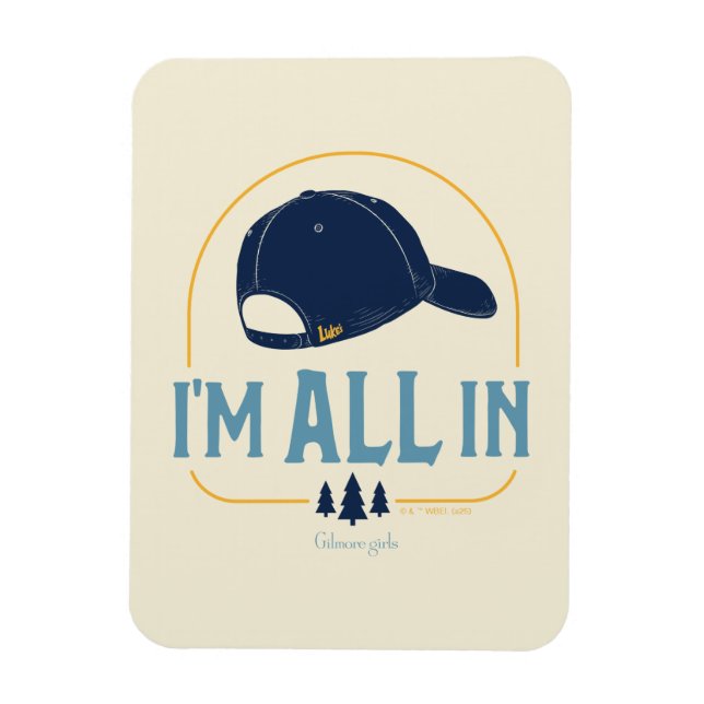 Gilmore Girls I’m All In Luke’s Hat Magnet (Vertikal)