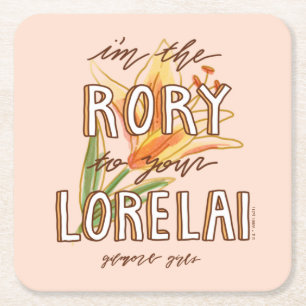 Gilmore Girls Jag är din lorelai. Underlägg Papper Kvadrat